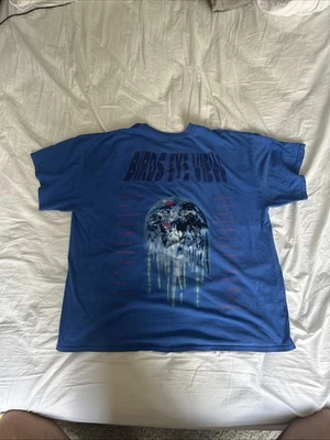 Camiseta Travis Scott BIRDS EYE VIEW Tour Camiseta Azul Gráfica Para Hombres XXL Ajuste como XL Foto 1 de 4