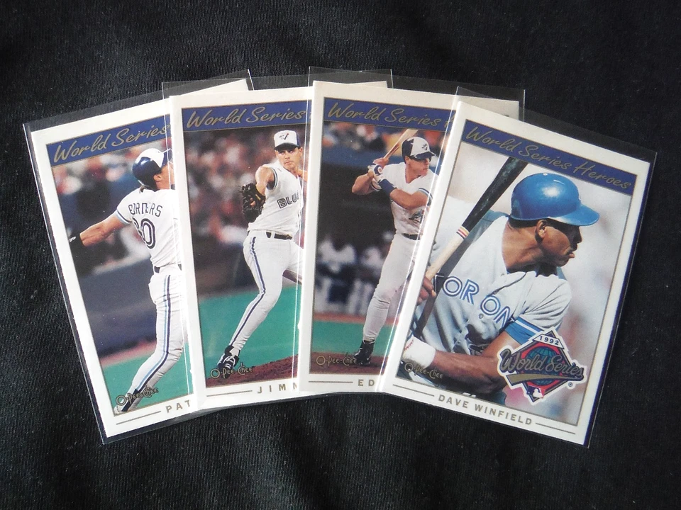 1993 O-Pee-Chee WORLD SERIES Heroes x4 * WINFIELD, KEY, ++ * SP Toronto 1993 OPC - Image 1 of 2