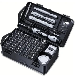 Magnetic Precision 115 in 1 Repair Screwdriver Set PC Phone Electronics Tool Kit - Picture 1 of 5