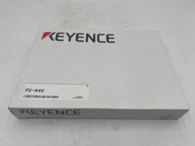 Unidad de sensor de fibra óptica digital Keyence FU-A40 tipo haz pasante 40 mm 1,57 pulgadas nueva Foto 1 de 4