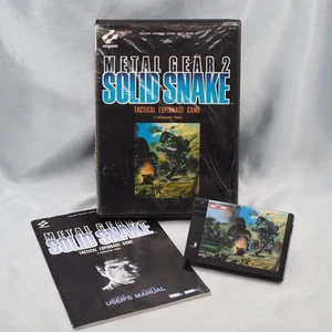 METAL GEAR 2 SOLID SNAKE Msx2/Msx2+ KONAMI Tested NTSC-J msx 1990 - Picture 1 of 24