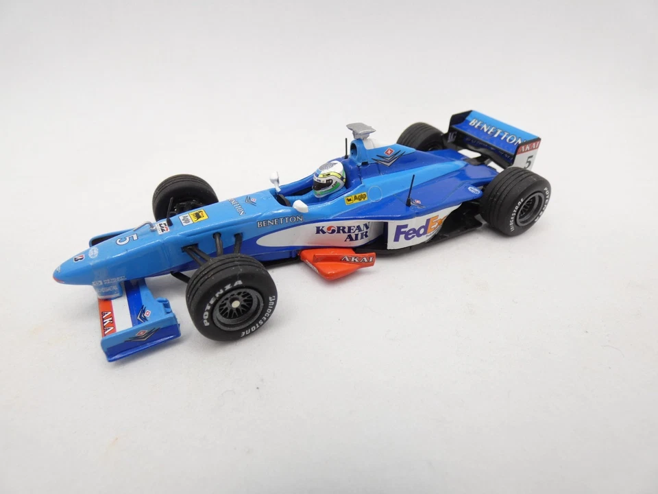 Benetton Playlife B198 Giancarlo Fisichella #5 1998 1/43 Minichamps F1 Formule 1 - Photo 1/2