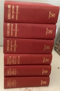 Lot 6 Perez Galdos OBRAS COMPLETAS Novelas 1-3 Episodios Nacionales 1-3 - Foto 1 di 4