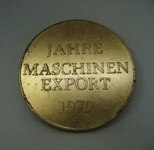 Alte DDR Medaille 1949 - 1979 30 Jahre Maschinenexport - Bild 1 von 6