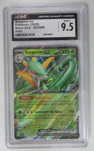 2025 Pokemon Black Bolt Serperior ex 003/086 CGC 9.5 - Bild 1 von 3