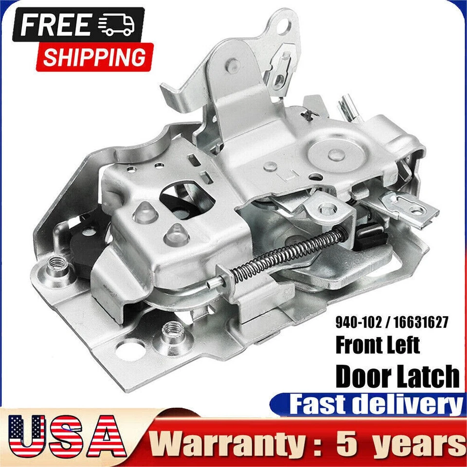 Front Driver Side Left Door Latch Assembly Fit For Chevy GMC 940-102 16631627 US