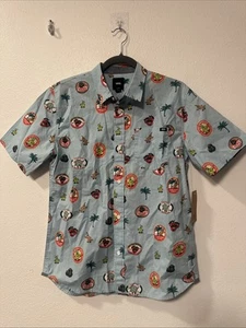 VANS OFF THE WALL Boys button up X-Large Shirt new - Picture 1 of 7