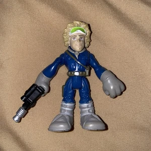 Playskool Star Wars Galactic Heroes Brown Hoth Han Solo 2,5 inch - Bild 1 von 3