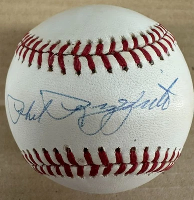 Phil Rizzuto Signed Baseball New York Yankees HOF JSA Cert - Image 1 of 4