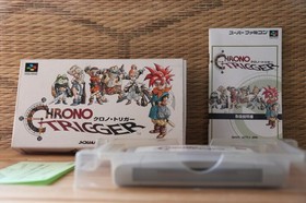 Chrono Trigger w/box manual Nintendo Super Famicom SFC VG+!