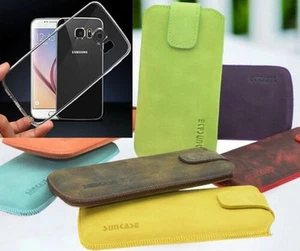 Huawei P9 | P9 Lite | Étui En Cuir Housse De Protection Pour Téléphone + TPU - Photo 1/13
