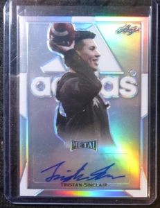 2019 LEAF ALL AMERICAN ARMY METAL ADIDAS ETCH #D 1/1 AUTO TRISTAN SINCLAIR XRC - Picture 1 of 2
