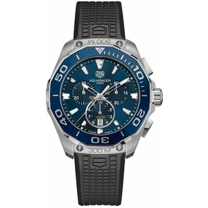 Tag Heuer Aquaracer 300M Chronograph blaues Zifferblatt Herrenuhr - CAY111B.FT6041 - Bild 1 von 3