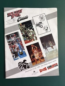 1985 86 Cabrillo Classic Basketball Program Ticket Stub MEMPHIS WILLIAM BEDFORD - Bild 1 von 11