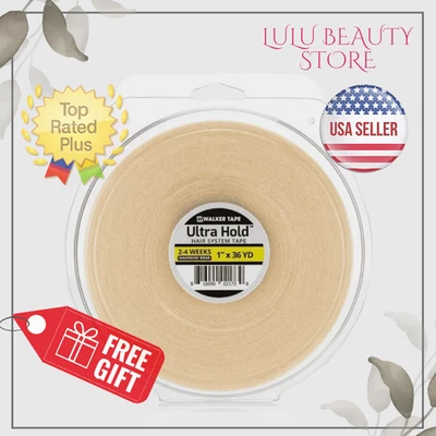 WALKER TAPE Ultra Hold - 1" X 36 Yardas, Peluca Cinta Soporte Rollo, ¡Doble Cara! Foto 1 de 4