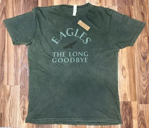 Eagles The Long Goodbye Concert Tour 2023 Unisex Adult Green T-Shirt Size Large - Picture 1 of 9
