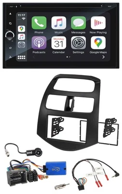 Blaupunkt 2DIN Bluetooth DAB USB DVD Lenkrad Autoradio für Chevrolet Spark 2013- - Bild 1 von 4