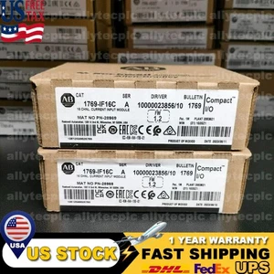 Nuevo módulo de corriente A/I CompactLogix 16 Pt sellado de fábrica AB 1769-IF16C SER A - Imagen 1 de 5