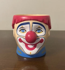 Vintage Circus Clown Face Ringling Bros Barnum & Bailey 12oz Plastic Cup Mug - Picture 1 of 8