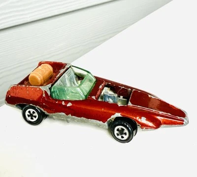 Contrabandista Johnny Lightning Topper 1970 Rojo/Naranja Fundición Original Hecho en EE. UU. Foto 1 de 4