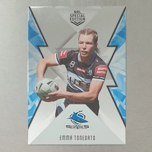 2025 NRLW Best & Less Silver Parallel Emma Tonegato Card Sharks SP20 NRL - Imagen 1 de 2