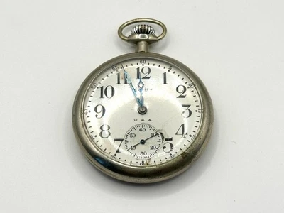 WORKING Equity Watch Co. Boston Silverode Pocket Watch 21986820 16s - Image 1 of 4