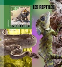 Reptiles MNH Stamps 2023 Djibouti S/S