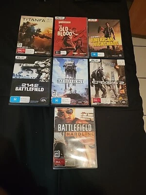 Battlefield2142 Crysis2 Battlefront Titanfall Wolfenstein Battlefield HardlinePC - Image 1 of 3