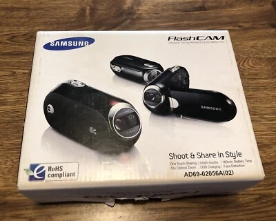 Videocámara con memoria Samsung Flash Cam para disparar y compartir Foto 1 de 4
