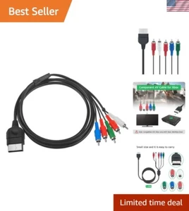 High-Definition Component AV Cable for Xbox – 66cm Tangle-Free Design - Picture 1 of 10