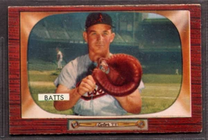 1955 Bowman Set-Break #161 Matt Batts EX-EXMINT *JAYSACE* - Picture 1 of 2