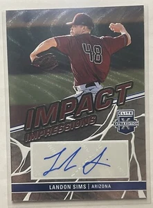 2023 Elite Extra Edition Impact Impressions Auto Landon Sims II-LSM - Picture 1 of 2