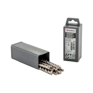 Punte Trapano Muro Percussione SDS Plus Set 12pz - WÜRTH 0648070002 - Foto 1 di 2