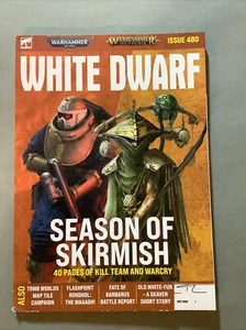 White Dwarf 480 Season Of Skirmish 40 Pages Of Kill Team and War Cry 40k - Picture 1 of 15