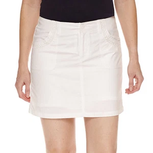 Skort St. John's Bay Mezcla Algodón Blanco 5" 2P, 4P, 6P, 8P, 10P, 12P, 14P, 16P - Imagen 1 de 1
