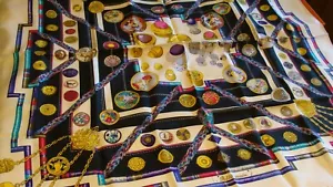 Hermes scarf. Petite main by Caty Latham - Picture 1 of 10