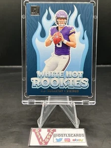 2024 Panini Donruss - J.J. McCARTHY WHITE HOT ROOKIES #WH1 Minnesota Vikings - Picture 1 of 3