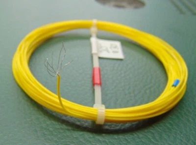 20 feet stranded 30 AWG Silver Plated PTFE Wire Yellow SPC - Image 1 of 2