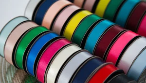 Decor Essentials Double Face Ruban Satin 15mm x 20 M Artisanat Papeterie Florist - Bild 1 von 23