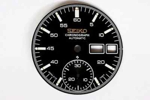 Dial suitable for Seiko 6139-7100 7101 helmet chronograph - Imagen 1 de 1
