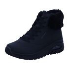 Skechers Women's Sneaker Fashion Boot, Black/Black, 9.5
