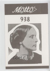 1987 Motto Game Cards Susan B Anthony #938