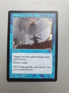 Leap , MTG Stronghold (1998). Common Blue Instant NM - Picture 1 of 2