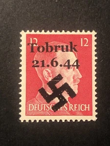 Alemania Segunda Guerra Mundial propaganda sobreimpresión (TOBRUK) 12 Rpf. MNH/s5 #125 - Imagen 1 de 2