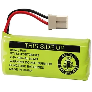 Genuine VTech Cordless Phone Battery BT183342 BT283342 2.4V 400MAH NIMH - Picture 1 of 1
