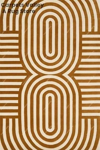 Rounded Circle Hand Tufted Wool Handmade Area Rug Carpet for Home, Bedroom - Picture 1 of 5