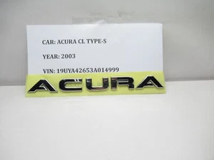 2001-2003 Acura Cl Emblem Logo 75711-SZ3-A00 OEM - Bild 1 von 4