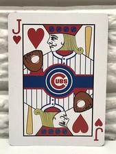 NEW Single Swap Chicago Cubs JACK of HARTS Playing Card