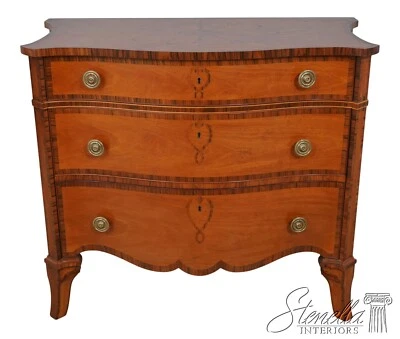 L60291EC:BAKER 高镶嵌缎面木亚当风格胸部 — 第 1/4 张图片