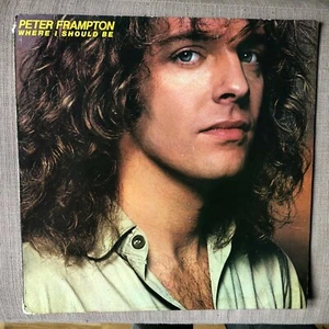 PETER FRAMPTON - WHERE I SHOULD BE  EX VINYL LP / printed inner / First / 1st - Picture 1 of 10